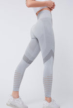 Load image into Gallery viewer, Women Mesh Leggings High Waist Seamless Fitness Leggings Fashion Female Gym Workout Leggings Seamless Gym Running Stylish Tight Athletic Leggings Soft Active Legging For Women
