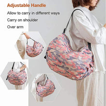 Load image into Gallery viewer, Foldable Camouflage Shopping Bag – Large Capacity Portable Tote
