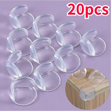 Load image into Gallery viewer, Childproofing Table Corner Guards – 16PCS Transparent
