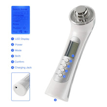 Load image into Gallery viewer, Ultrasonic Ion Facial Massager - Photon Rejuvenation &amp; EMS Microcurrent, Portable Vibration Skin Care Device for Home Use
