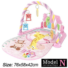 Load image into Gallery viewer, Baby Fitness Play Gym with Music &amp; Piano Mat
