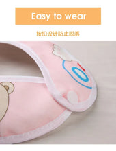Load image into Gallery viewer, Baby Bibs for Children Waterproof Babys Bib Newborn Water Uptake Bibs Burp Cloths Things for Baby Stuff Feeding Boy Girl
