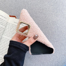 Load image into Gallery viewer, Fashion Lady Gift Case For Iphone Xs Max Xr X 11 Pro Max Se Furry Fluffy Warm Cover For Iphone 6 7 8 Plus Soft Phone Case Flexible Silicon Soft Fluffy Furry Shockproof Protective Phone Case For Iphone
