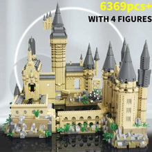Load image into Gallery viewer, New Magic Castle Micro Building  Blocks Light Up Street View Architecture Creative MOC Model Kit  Kids Christmas Birthday Gifts
