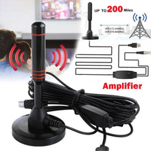 Load image into Gallery viewer, HD Digital TV Antenna Indoor Amplified dab antenna 200 Miles Ultra HDTV With Amplifier VHF/UHF Quick Response Outdoor Aerial Set
