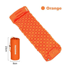 Load image into Gallery viewer, Ultralight Camping Inflatable Mattress with Built-In Pump &amp; Pillow
