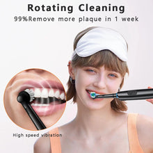 Load image into Gallery viewer, Electric Toothbrush Rotary Cleaning Teeth Brush Waterproof Electronic Tooth Brush With Timer Rechargeable Toothbrush with 8 Head

