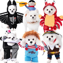 Load image into Gallery viewer, 1PCS Halloween Dagger Pet Transformation Dress Festival Funny Knife Holding Dog Clothes Cat Standing Dress Pet Dress Up
