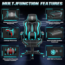 Load image into Gallery viewer, Gaming Chair for Adults Gaming Chairs with Footrest Reclining Computer Chair for Heavy People Big and Tall Ergonomic Gamer Chair
