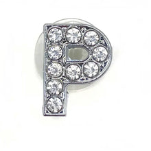 Load image into Gallery viewer, 1pcs Metal Shoes Charms Accessories Garden Rhinestones Letters Shoe Decorations Diy Charm For Crocs Pins Chain X-mas Women Gifts
