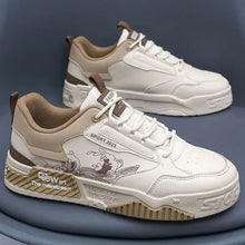 Load image into Gallery viewer, Men&#39;s Summer Casual Running Shoes Designer Luxury Leather Men Sneakers Outdoor Light Hiking Shoes for Men Vulcanize Sport Shoes
