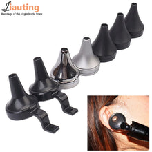 Load image into Gallery viewer, Medical Reusable Adult Child Non Disposable Speculum Earmuff Otoscope Accessory Ear Tip Funnel Nozzle Specula Cone Replacement
