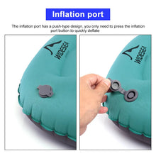 Load image into Gallery viewer, Widesea Inflatable Pillow Camping Portable Outdoor Cushion Air Equipment Compressible Sleeping Gear Accessories Car Tourism
