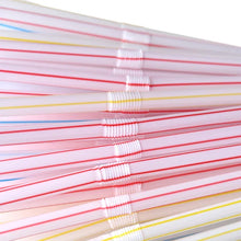 Load image into Gallery viewer, 50-1000Pcs Multicolor Drinking Straws – Milk Tea &amp; Party Supplies
