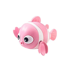 Load image into Gallery viewer, Bath Toys Cute Swimming Clown Fish Bath Toy for Toddlers Floating Wind Up Toys for Boy Girl New Born Baby Bathtub Toddler Toys
