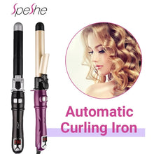 Load image into Gallery viewer, 25/28/32mm Ceramic Barrel Hair Curlers Automatic Rotating Curling Iron For Hair Iron Curling Wands Waver Hair Styling Appliances
