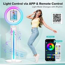 Load image into Gallery viewer, Selfie Stand Photo Booth Machine ipad Photobooth compatible for 10.2-12.9inch ipad  Photo Booth Stand Machine for Party Wedding
