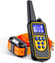Load image into Gallery viewer, VIP Electric Dog Training Collar Waterproof Dog Bark Collar Pet With Remote Control Rechargeable Anti Barking Device Equipment

