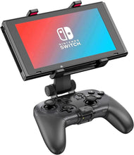 Load image into Gallery viewer, Adjustable Switch Pro Controller Handle Bracket Game Accessories Gamepad Clip Clamp Holder Mount
