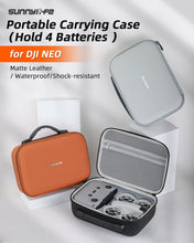 Load image into Gallery viewer, Portable Travel Bag Case For DJI NEO Fly More Combo Drone Accessories Carrying Case PU Leather Storage Waterproof Box For RC N3
