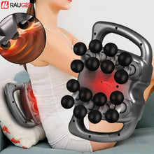 Load image into Gallery viewer, Fascia Gun Muscle Massager Gun Sixteen-head High Frequency Neck Shoulder Waist Massage Machine Professional Fascia Massage Gun
