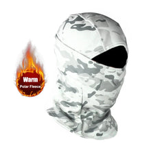 Load image into Gallery viewer, Winter Fleece Camouflage Balaclava - Cold-Proof Full Face Mask for Skiing &amp; Cycling
