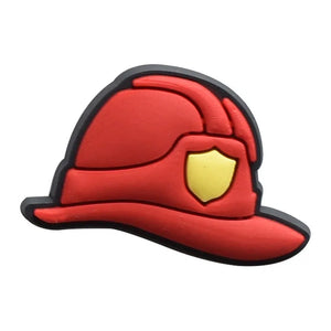 Fireman Shoe Charms for Crocs Accessories Kids Clogs Pins Boy Girls Badges Men Jeans Women Decorations Buckle Shoes Accessories