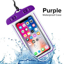 Load image into Gallery viewer, Universal Waterproof Phone Case For iPhone 13 12 11 Pro Max XS Water Proof Phone Bag Cover IP68 Phone Pouch Protector Photos Calls Comfortable Touch Operation Compatible with iPhone

