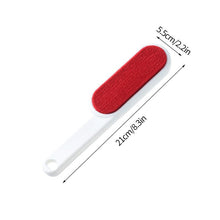 Load image into Gallery viewer, Pet Hair Remover Lint Rollers Brushes Clothes Hairball Remover Brush Dust Sticky Cleaner Fur Clean Pet Hair Tools  Reusable Pet Hair Remover with Self-Cleaning Base Pet Hair Double Sided Brush
