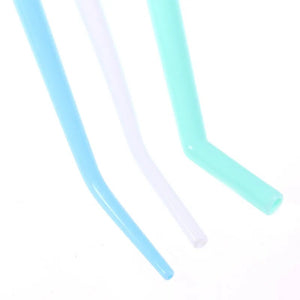 25Pcs/bag Dental Disposable Tube Elbow Saliva Ejector Suction Tube Dental Surgical Aspirator Dental Tools Dentisty