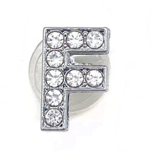 Load image into Gallery viewer, 1pcs Metal Shoes Charms Accessories Garden Rhinestones Letters Shoe Decorations Diy Charm For Crocs Pins Chain X-mas Women Gifts
