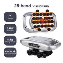 Load image into Gallery viewer, 22-Head Fascia Gun High-Frequency Vibration Body Massage Gun Back and Waist Massager Neck Shoulder Massager Muscle masajeador
