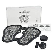 Load image into Gallery viewer, EMS Massage Electric Foot Massager Pad Fisioterapia Electrodos Estimulador Physiotherapy Massageador Healthcare Masajeador Saude
