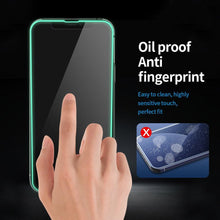 Load image into Gallery viewer, 2Pcs Luminous Protective Glass For iPhone 14 13 12 11 Pro Max X XR XS Screen Protector For 7 8 6 Plus SE3 Glowing Tempered Glass  Luminous Glowing Tempered Glass Screen Protector for iPhone
