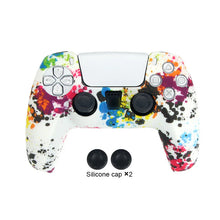 Load image into Gallery viewer, DATA FROG Camo Protective Skin Cover For SONY Playstation 5 Silicone Case Grip for PS5 Controller Accessories
