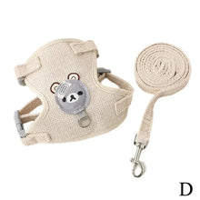 Load image into Gallery viewer, Undershirt Style Pet Leash Adjustable Cat Dog Harness Breathable Leash  Convenient Pet Vest For Small Dog Cat Supplies
