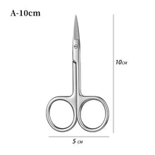 Load image into Gallery viewer, Stainless steel Surgical Straight Bend tip surgical instruments stitches tissue Scissors Medical Emergency Field Equip Shearing
