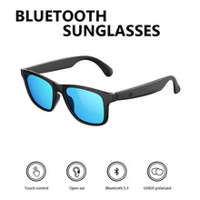 Load image into Gallery viewer, Smart Glasses Bluetooth 5.3 Earphone Wireless Headset Sunglasses Headphone UV400 Touch Contrl Calling Music Anti-Blue Eyeglasses
