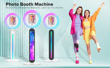 Load image into Gallery viewer, Selfie Stand Photo Booth Machine ipad Photobooth compatible for 10.2-12.9inch ipad  Photo Booth Stand Machine for Party Wedding
