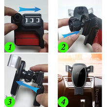 Load image into Gallery viewer, Car Mobile Phone Holder for Renault Koleos Samsung QM6 HC 2017~2023 Air Vent Mount Bracket Smartphone Stand Auto Accessories
