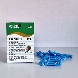 100pcs Disposable Blood taking Needles 28G Blood Collection Lancet Painless Lancing Device for Diabetes Accessory