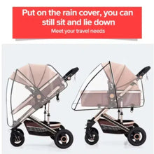 Load image into Gallery viewer, Universal Waterproof Rain Cover for Prams Transparent Dust Cover

