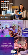 Load image into Gallery viewer, Smart Nursery Night Light Table Lamp for Kids:App WiFi Control, RGB Color Changing,Touch Lamp for BedroomNightstand Alexa/Google
