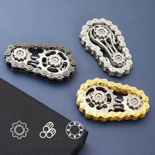 Load image into Gallery viewer, Sprockets Flywheel Fingertip Gyro Fidget Spinner Antistress Anxiety Metal Bike Chains EDC Spinner Fidget Toys For Adult Kids
