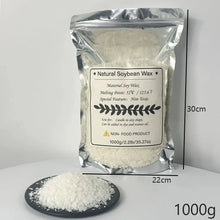 Load image into Gallery viewer, Pure Soy &amp; Paraffin Wax for Candle Making – 250g/500g/1kg Natural Wax Material for DIY Handmade Aromatherapy &amp; Craft Candles

