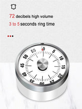 Load image into Gallery viewer, 60-Minute Visual Timer For Kids Study Fridge Magnets Kitchen Timer Mechanical Stopwatch Alarm Clock Kitchen Cooking Accessories
