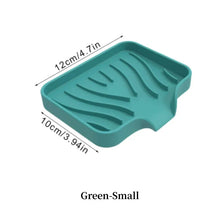 Load image into Gallery viewer, Silicone Drain Soap Dish - Anti-Slip Sink Tray for Kitchen &amp; Bathroom

