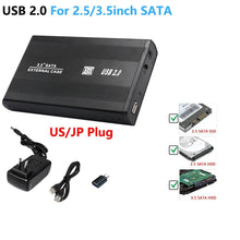 Load image into Gallery viewer, USB to SATA IDE HDD SSD 2.5/3.5 inch Adapter Hard Drive Enclosure USB3.0 Case HD External Solid State Hard Disk Box Adapter
