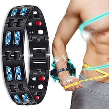 Load image into Gallery viewer, Titanium Magnetic Bracelet Titanium Magnetic Luxury Slimming Bracelet Therapy Healthcare Jewelry Men Bangle Health Bracelets
