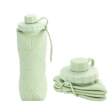 Load image into Gallery viewer, Portable Silicone Folding Water Cup - Scalable Travel Bottle for Outdoors
